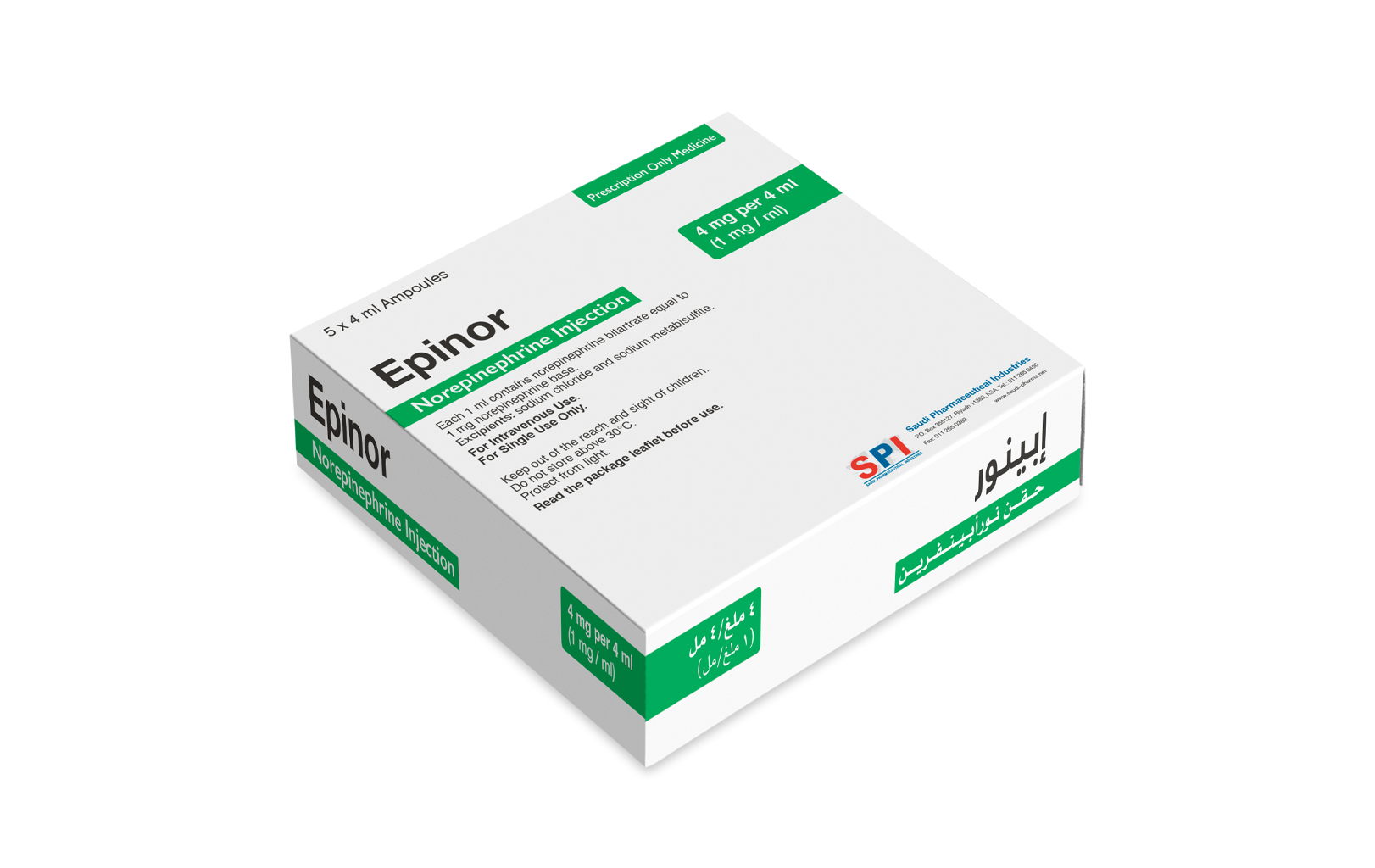 Epinor 1 mg/1 ml Injection