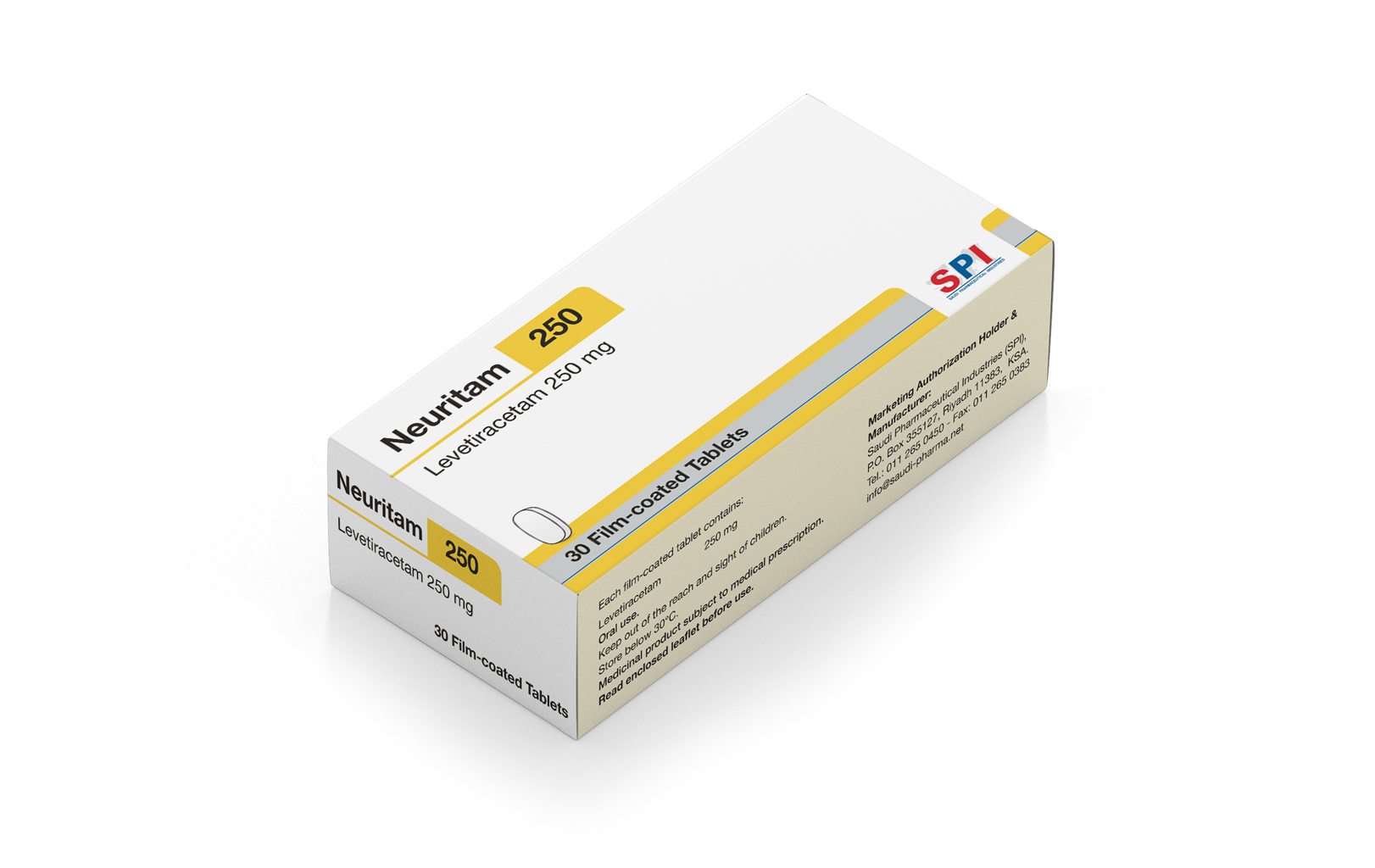 Neuritam 250 mg Film-coated Tablet