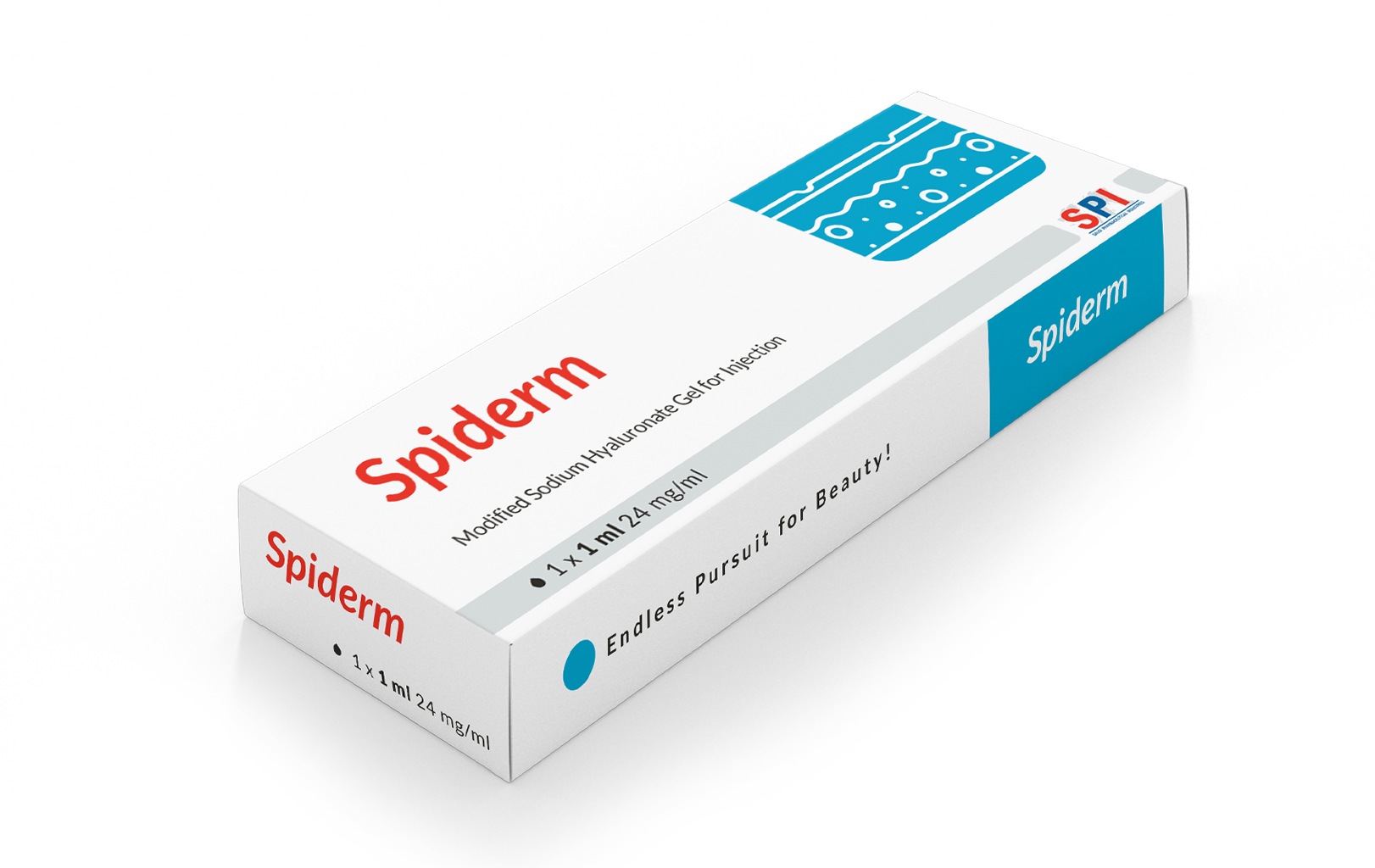 Spiderm Modified Sodium Hyaluronate Gel for Injection - 1 ml