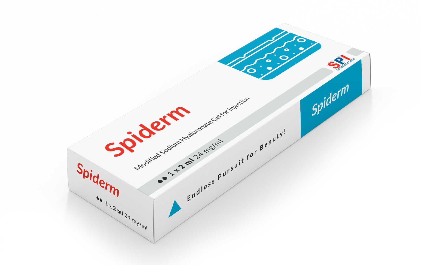 Spiderm Modified Sodium Hyaluronate Gel for Injection - 2 ml